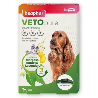 Beaphar VETOpure Flea Collar for Dogs 65cm